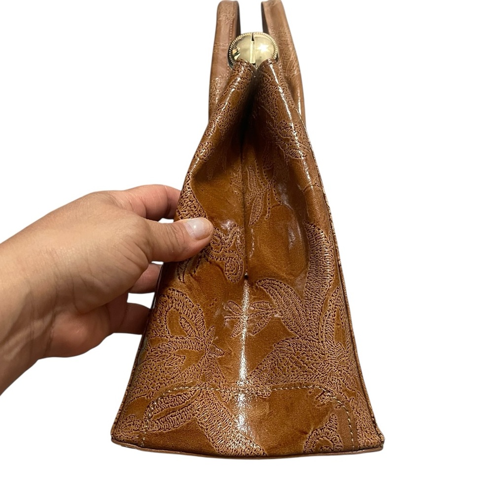 πPELLE DI GIADA BORSE ON PELLE. MADE IN ITALY, Elegant Brown Leather Handbag - Picture 5 of 16
